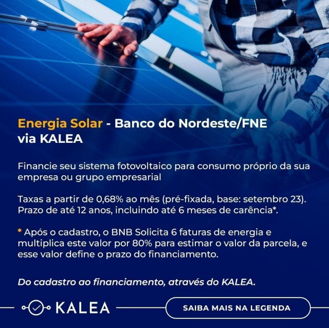 FNE Sol -  Banco do Nordeste